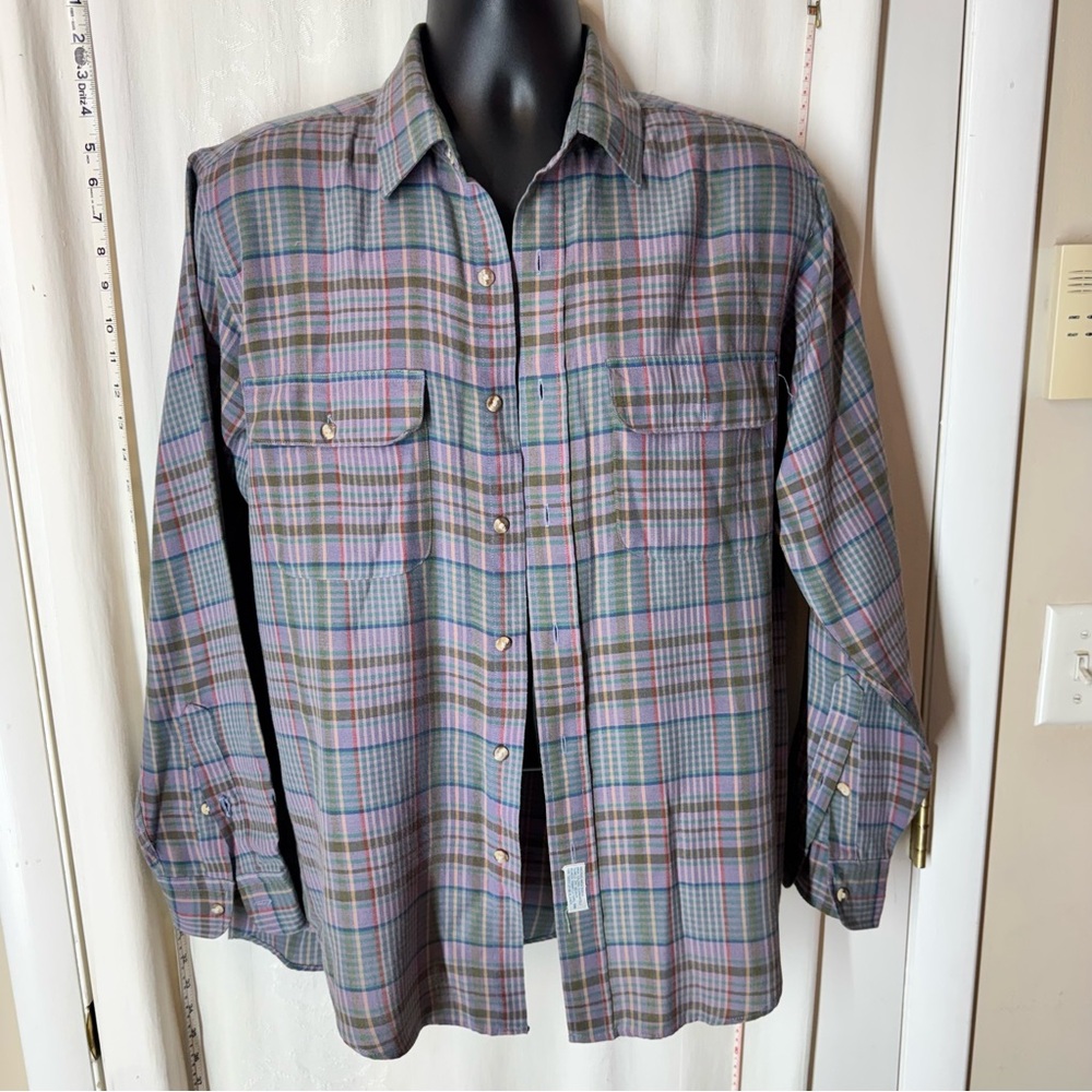 Vintage Men's Harbour Club Plaid Shirt